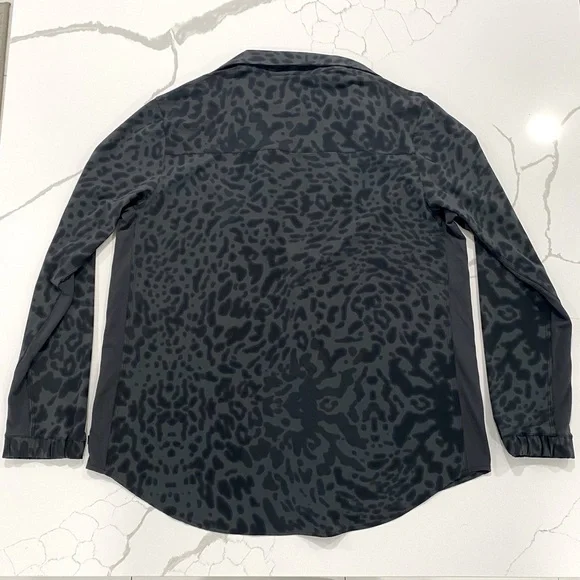 Lululemon button up animal print shirt - Picture 2 of 11